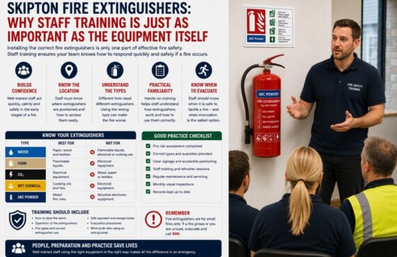 Skipton Fire Extinguishers: Why Staff Training Is Just as Important as the Equipment Itself